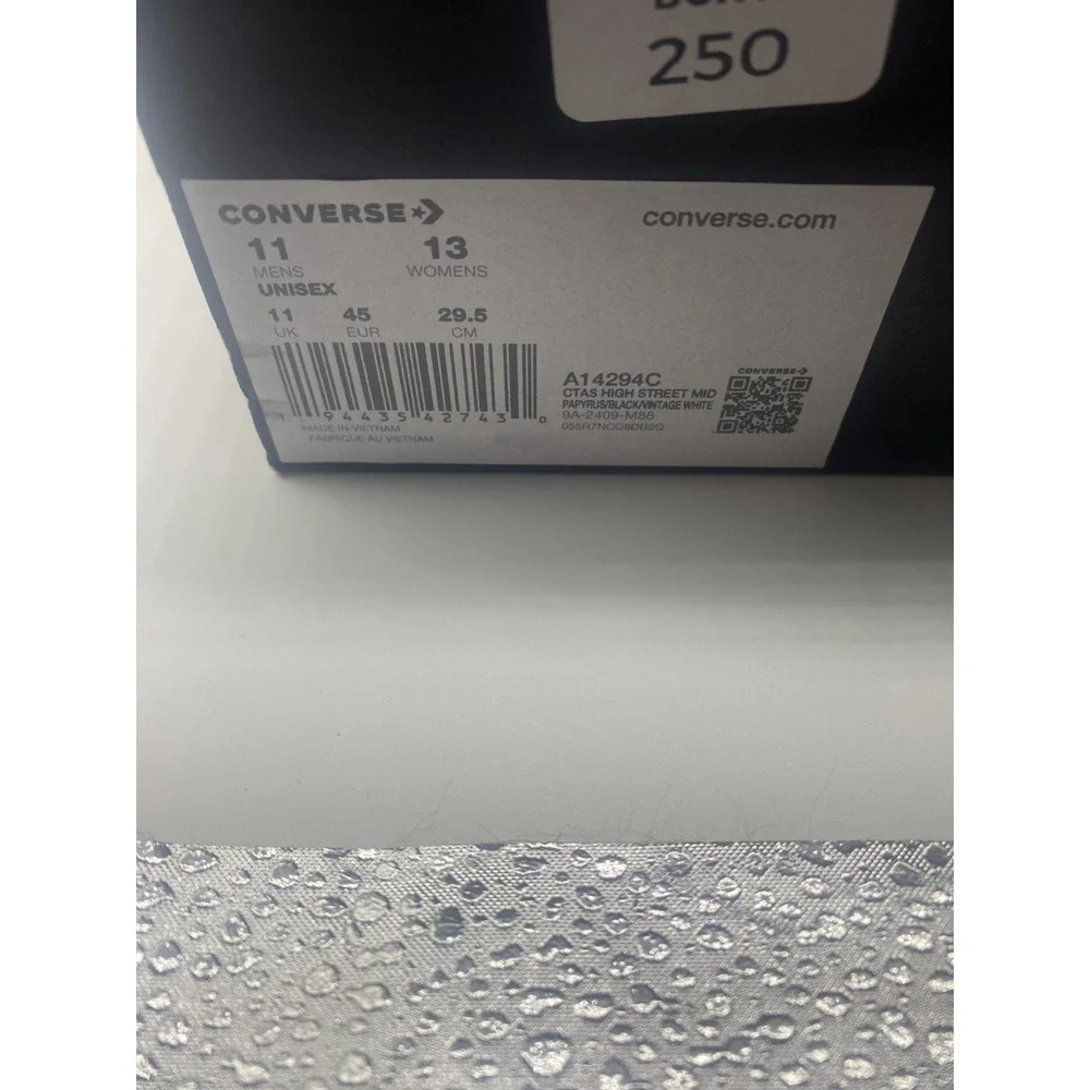 Converse Chuck Taylor All Star High Street Mid Men Sneaker 11 Multicolor A14294C - Picture 6 of 6